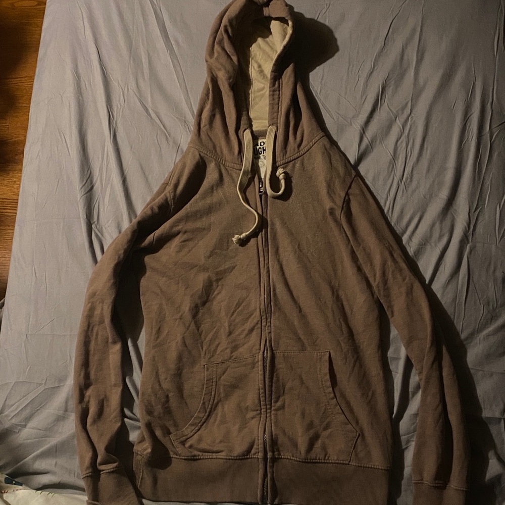 Threads 4 Thought Women's brown Hoodie Jacket